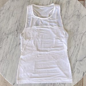 Lululemon White Tank